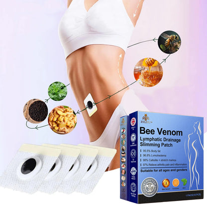 👑ZVLZVL™ Bee Venom Lymphatic Deainage Slimming Patch - Limited time 70% OFF (Suitable for use by individuals of all ages)🔥