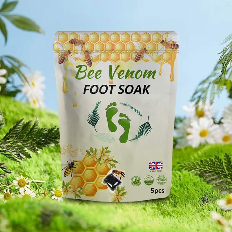 🐝🐝New Bee Venom Lymphatic Drainage & Slimming Foot SoakBeads【Doctorrecommendation-For alllymphatic problems and obesity】