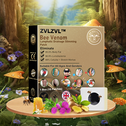 🎉ZVLZVL™ Bee Venom Lymphatic Deainage Slimming Patch - Limited time 70% OFF (Suitable for use by individuals of all ages)🔥